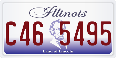 IL license plate C465495