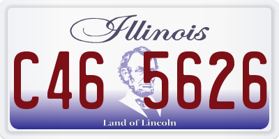IL license plate C465626
