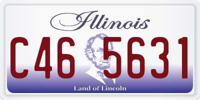 IL license plate C465631