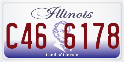 IL license plate C466178
