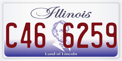 IL license plate C466259