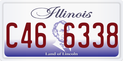 IL license plate C466338