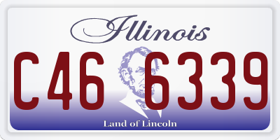 IL license plate C466339
