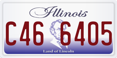IL license plate C466405