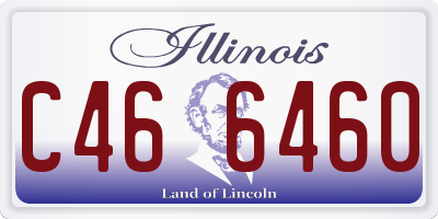 IL license plate C466460