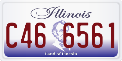 IL license plate C466561