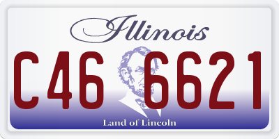 IL license plate C466621