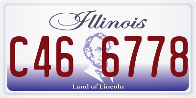 IL license plate C466778