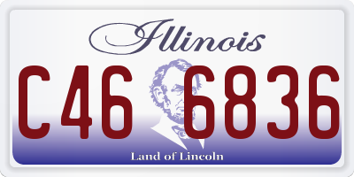 IL license plate C466836