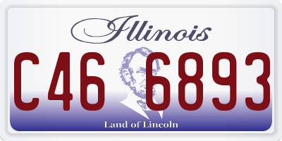 IL license plate C466893