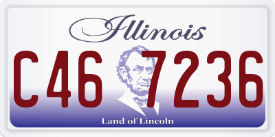 IL license plate C467236