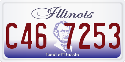 IL license plate C467253