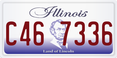 IL license plate C467336