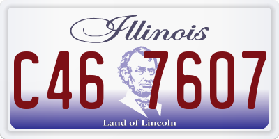 IL license plate C467607