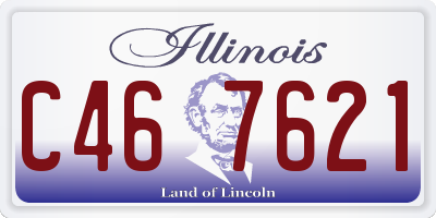 IL license plate C467621