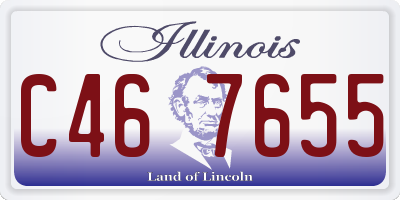 IL license plate C467655