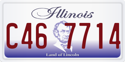 IL license plate C467714
