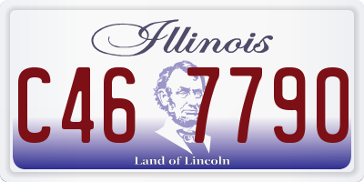 IL license plate C467790
