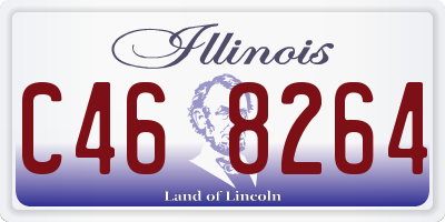 IL license plate C468264