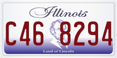 IL license plate C468294