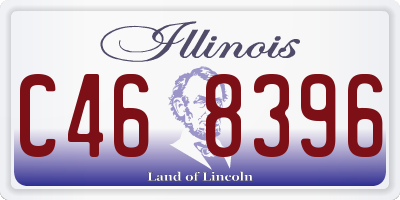 IL license plate C468396