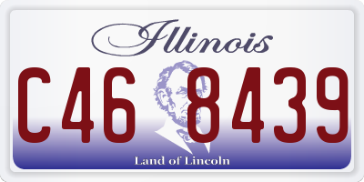IL license plate C468439