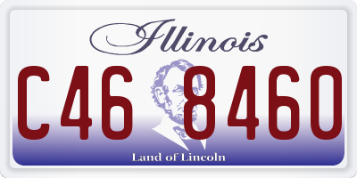 IL license plate C468460