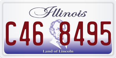 IL license plate C468495