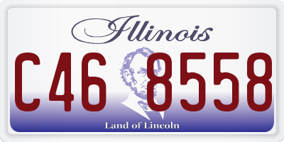 IL license plate C468558