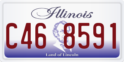 IL license plate C468591