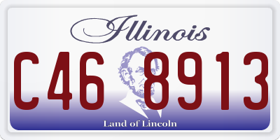 IL license plate C468913
