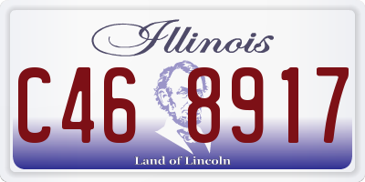 IL license plate C468917