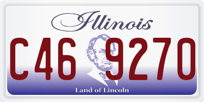 IL license plate C469270