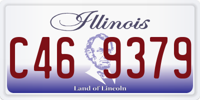 IL license plate C469379