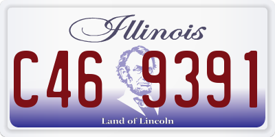 IL license plate C469391