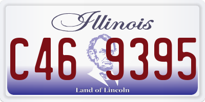 IL license plate C469395