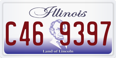 IL license plate C469397