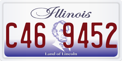 IL license plate C469452