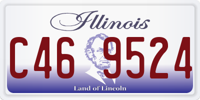 IL license plate C469524