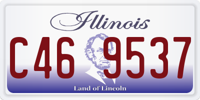 IL license plate C469537