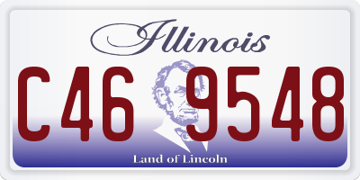 IL license plate C469548