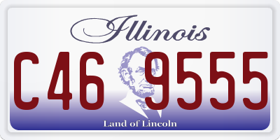 IL license plate C469555