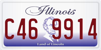 IL license plate C469914