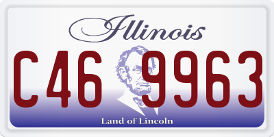 IL license plate C469963