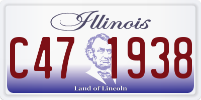 IL license plate C471938