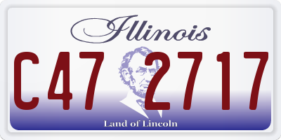 IL license plate C472717