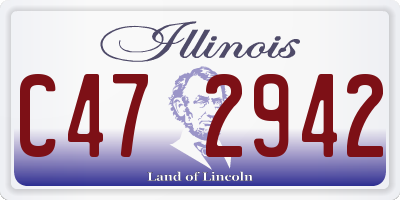 IL license plate C472942