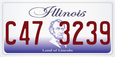 IL license plate C473239
