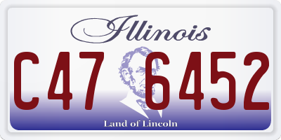 IL license plate C476452