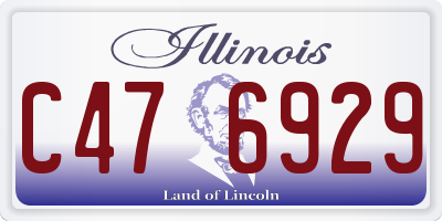 IL license plate C476929